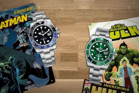 superhero rolex|hulk Rolex submarine.